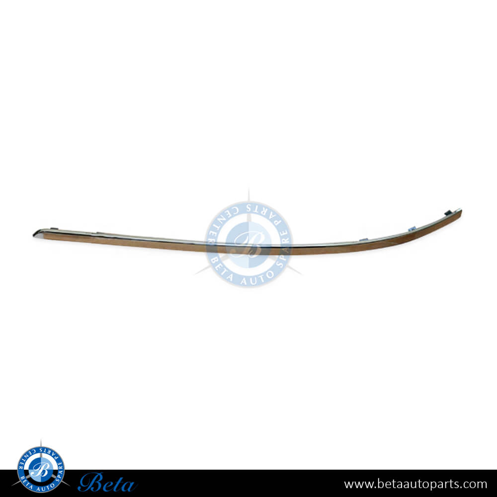 Left Side Rear bumper chrome moulding for Mercedes C-Class W204 2008-2010 models, Part Number 2048850921 Left Side Rear bumper chrome moulding for Mercedes C-Class W204 2008-2010 models, Part Number 2048850921